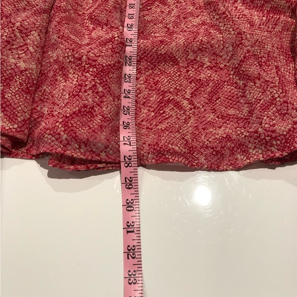 🇨🇦 LINEA DOMANI Vintage 100% Cotton,Sleeveless Top and Full Skirt Set Snake Skin - Picture 12 of 12